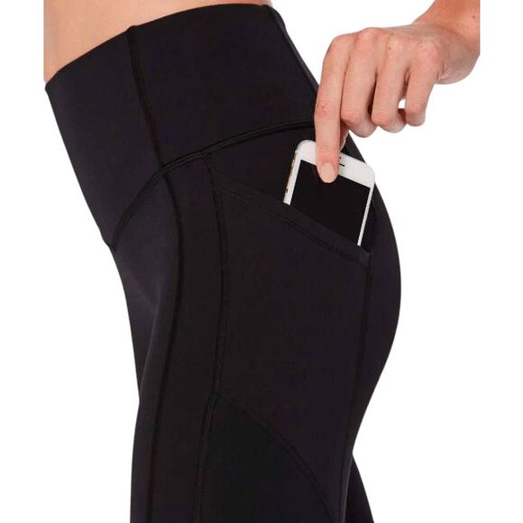 LULULEMON ATHLETICA All The Right Places Crop II '23" In Black Size 4 - Picture 3 of 7